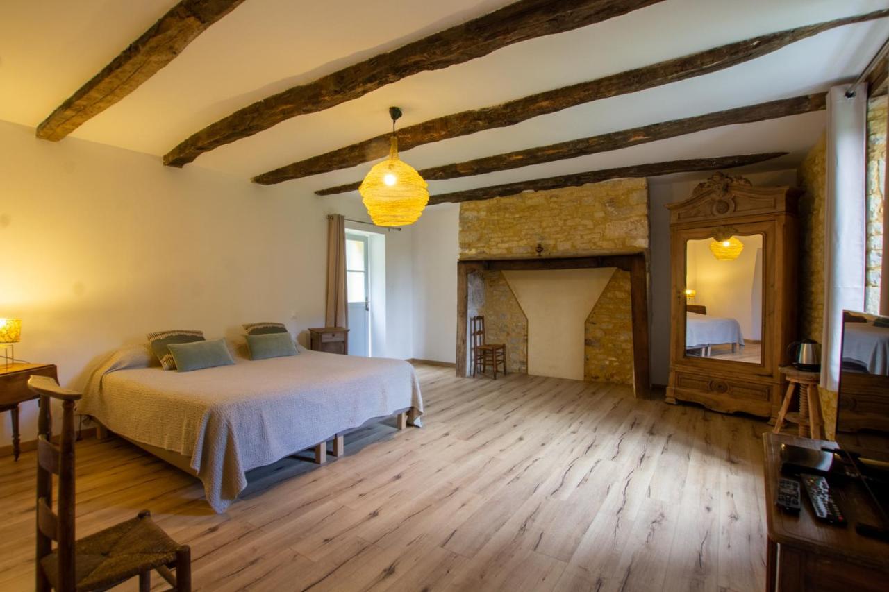 Gite Et Chambres D'Hotes Les Terrasses De Gaumier Gaumiers Bagian luar foto